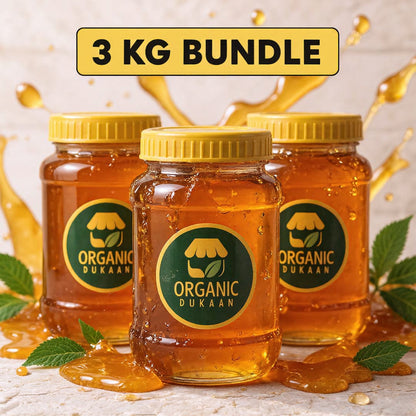 Pure Acacia Honey – 3KG Family Bundle